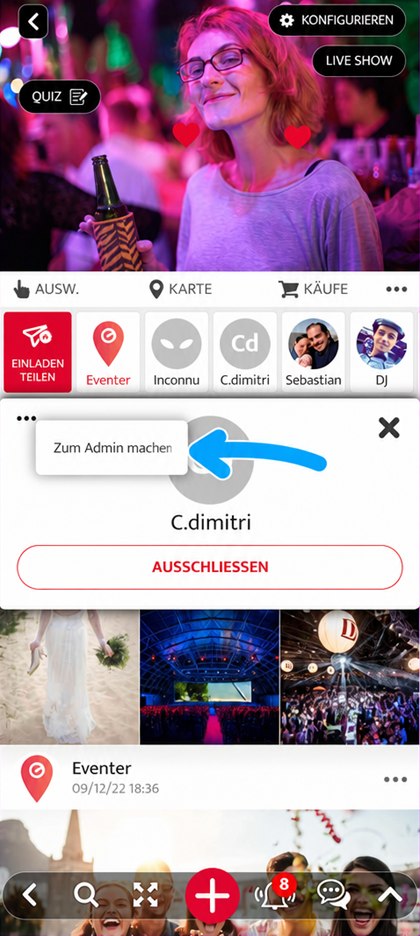 Eintrag Zum Admin machen