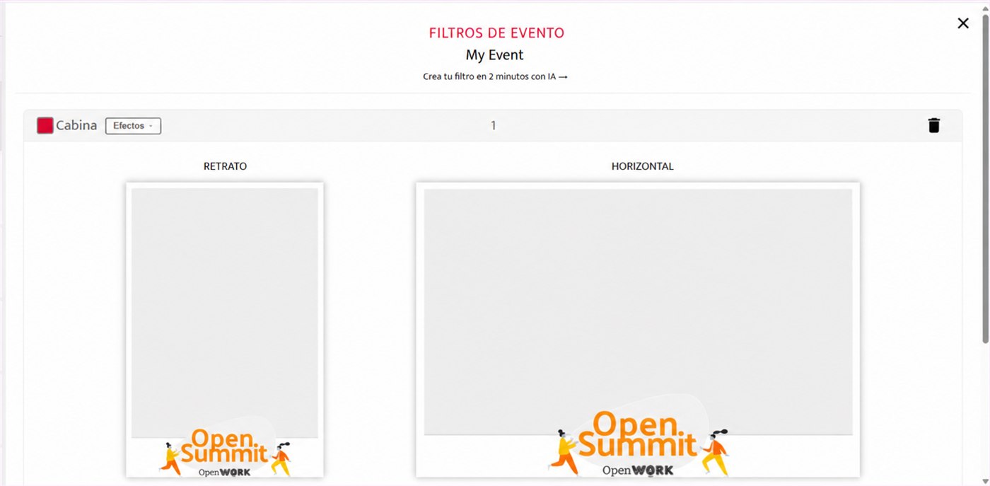 zonas para soltar retrato y campo