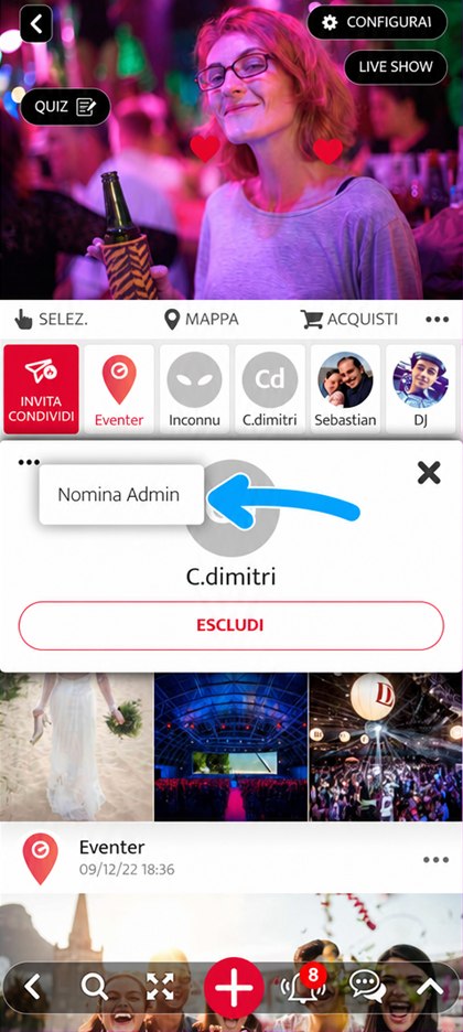 voce nomina admin