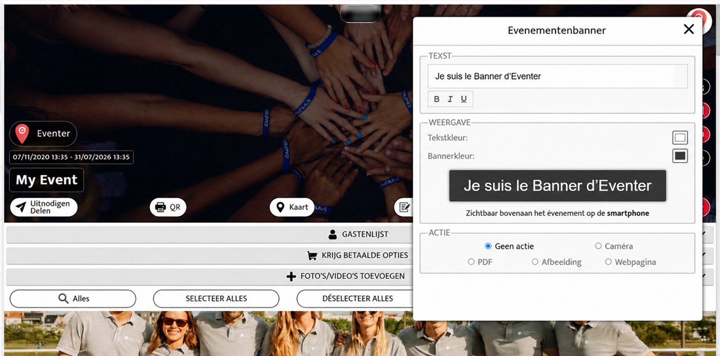paneel eventer banner op eventer web