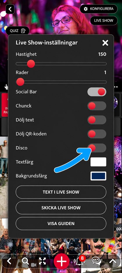 reglaget Disco