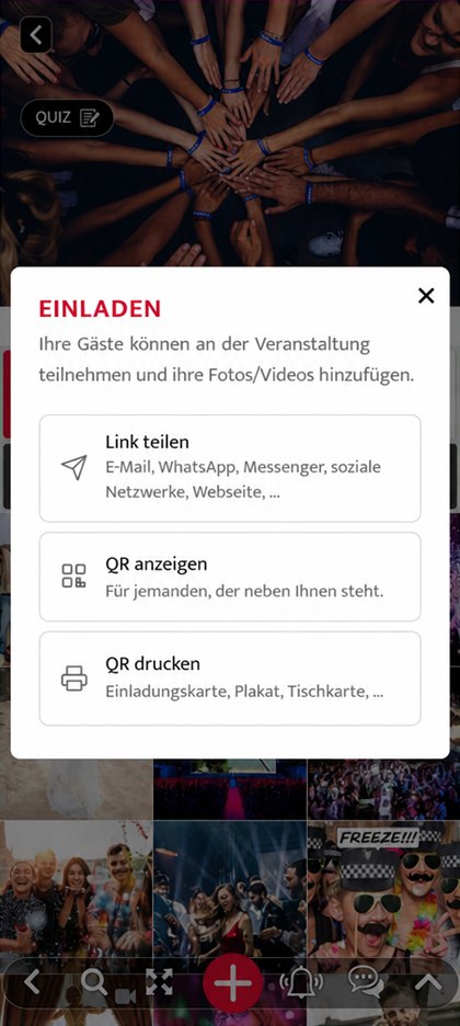 Einladungsarten