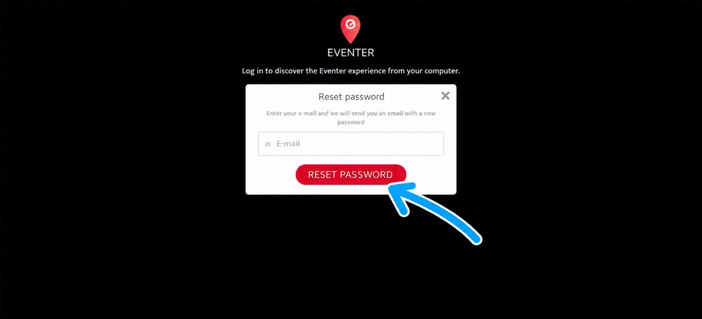 reset password