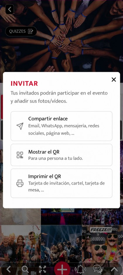 formas de invitar