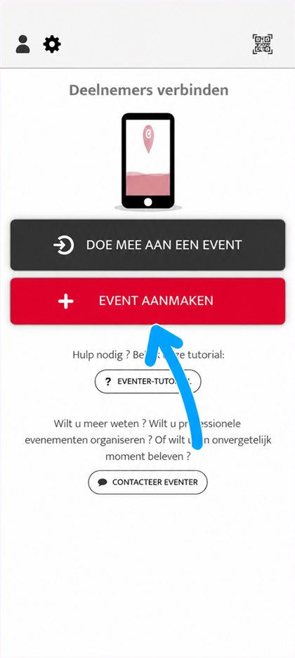 knop maak je evenement aan