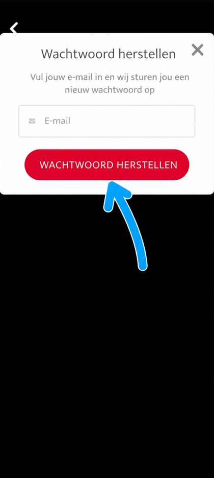 wachtwoord herstellen