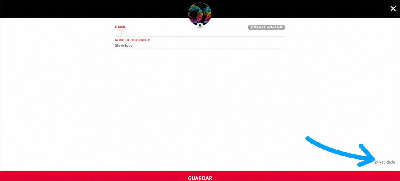 link privacidade
