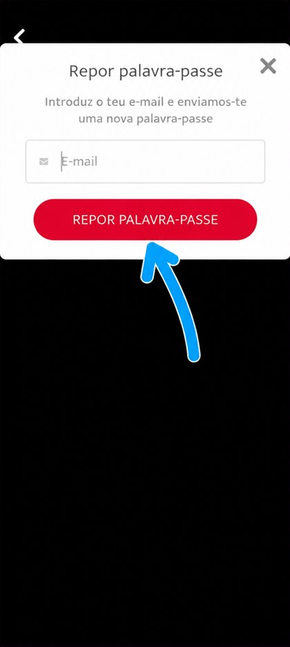repor palavra-passe
