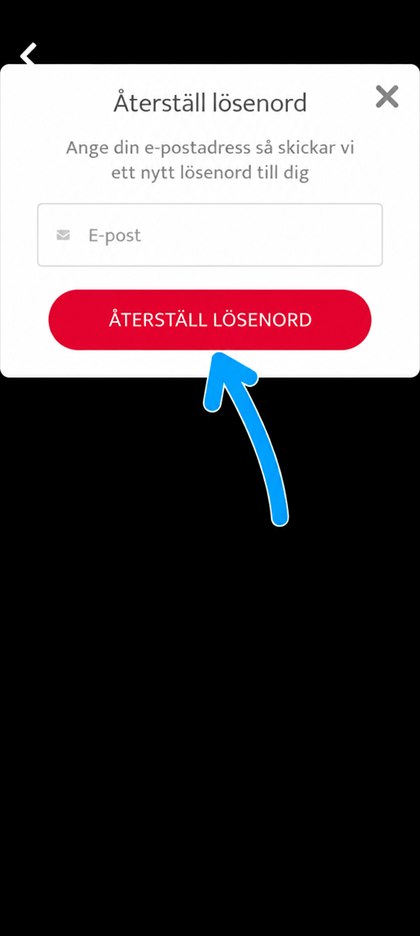 återställ lösenord